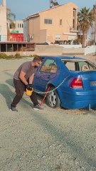 How to repair your car using unexpected materials 🧱
