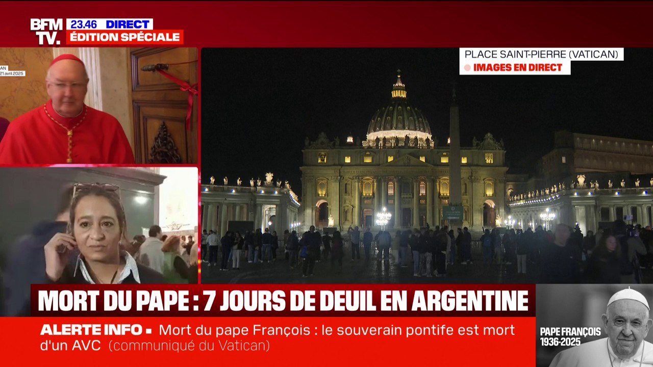 Mort du pape François: l'Argentine annonce 7 jours de deuil