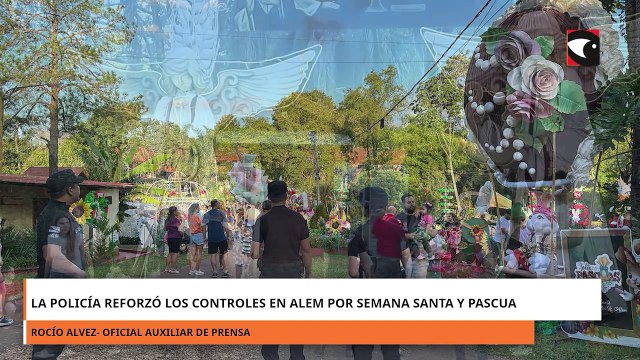 La Policía reforzó los controles en Alem por Semana Santa y Pascua