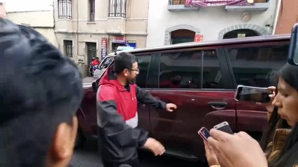 “No tengo nada que ver”, dice diputado Ribera a su ingreso a la Felcc de La Paz por caso Zúñiga