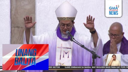 Diocese of Caloocan – Cardinal Pablo Virgilio David, bibiyahe pa-Rome, Italy kasunod ng pagpanaw ni Pope Francis | Unang Balita