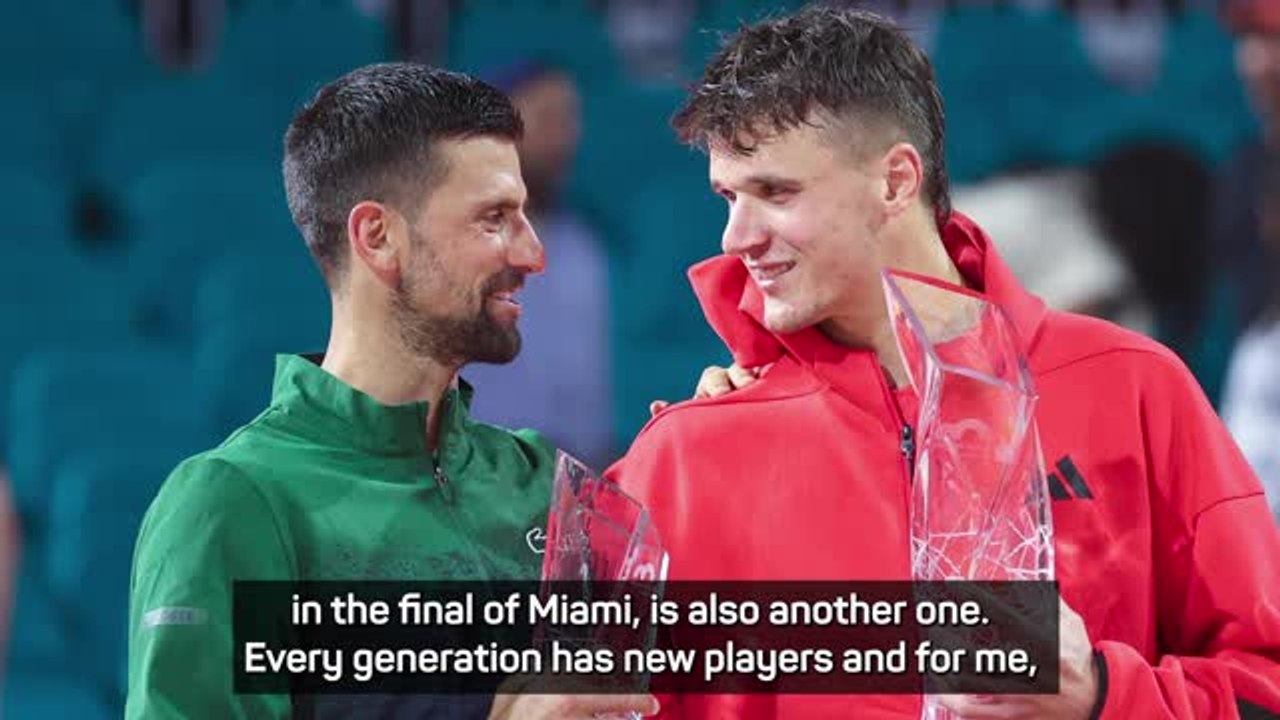 Djokovic insists he still has the hunger to beat next generation