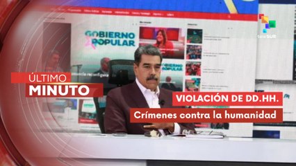 Pdte. Maduro denunció crímenes contra la humanidad del Pdte. Nayib Bukele