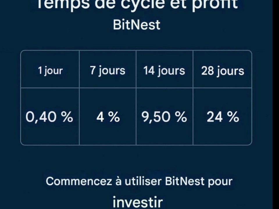 Bitnest👍 le meilleur smart contrat décentralisé