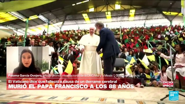 Paloma García: 'El papa fue a lugares donde nadie quería ir o donde nadie le esperaba'