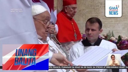 Pope Francis, naglingkod sa mga tao hanggang sa huli niyang araw | Unang Balita