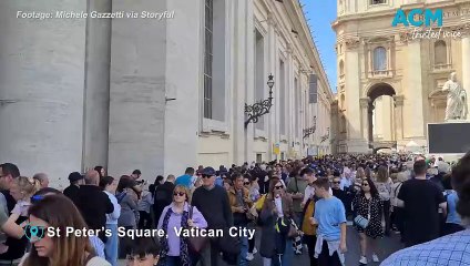 Around the world bells tolled to mark Pope Francis’s death