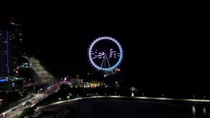 Roda-gigante de Balneário Camboriú homenageia papa Francisco