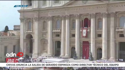 Así fue la última aparición pública del papa Francisco en la misa de pascuas