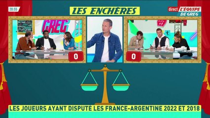 Les enchères du 21 avril - L'Équipe de Greg - extrait