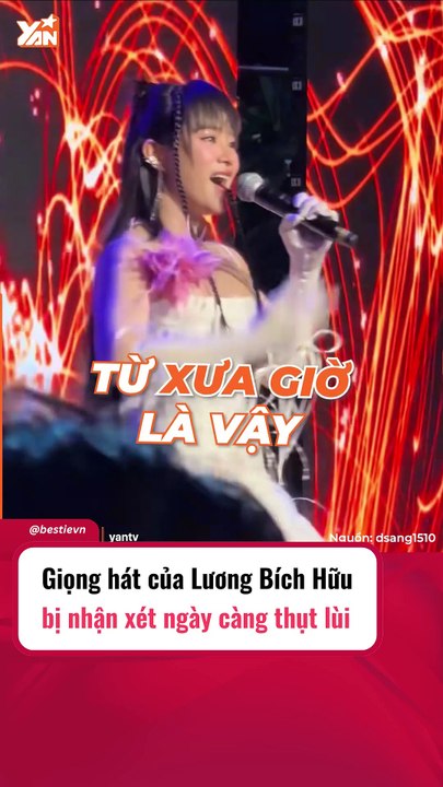 Giọng hát của Lương Bích Hữu bị nhận xét là ngày càng thụt lùi