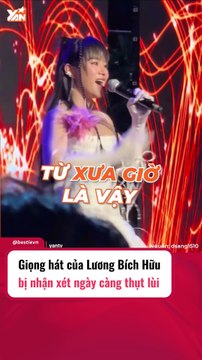 Giọng hát của Lương Bích Hữu bị nhận xét là ngày càng thụt lùi