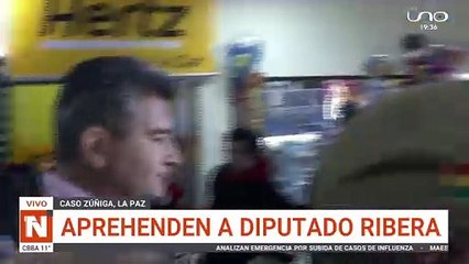 Aprehendieron al diputado de Creemos Richard Ribera