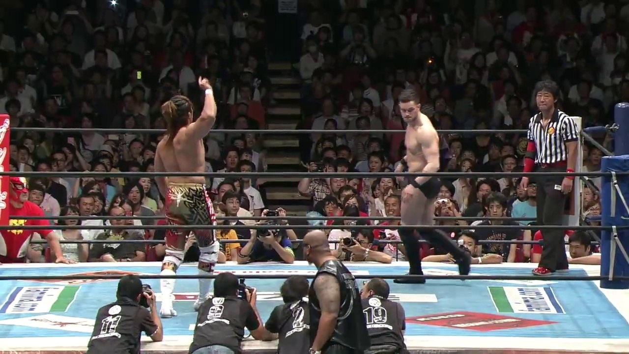 Prince Devitt vs Hiroshi Tanahashi: NJPW Dominion (6/22/2013)