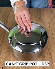 Fixing the pot lid like magic