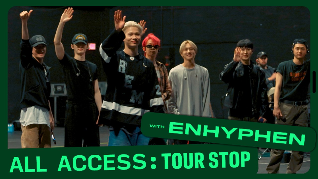 ENHYPEN’s Hot Coachella Set: Exclusive Behind the Scenes Tour Stop | All Access | Billboard News