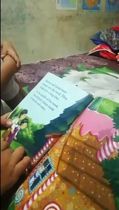 Braim is Reading a Story to His Sibling| please like and Share With your Friends 😊