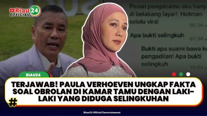 Terjawab! Paula Verhoeven Ungkap Fakta Soal Obrolan di Kamar Tamu dengan Laki-Laki yang Diduga Selingkuhan