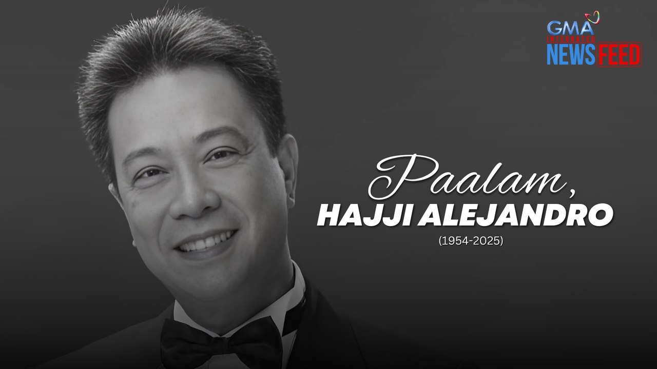 OPM Legend Hajji Alejandro, pumanaw na | GMA Integrated Newsfeed