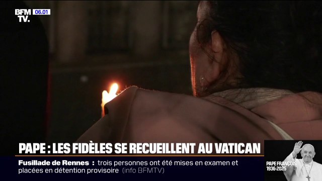 Mort du pape François: les fidèles nombreux à se recueillir au Vatican