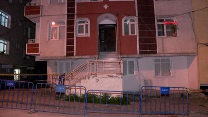 6 katlı apartman kolonlarından gelen sesler üzerine tahliye edildi