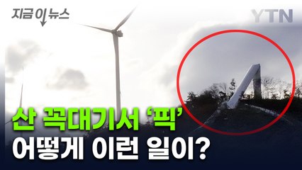 127ｍ 거대 타워가 어떻게...이례적 사고 발생 [지금이뉴스]  / YTN