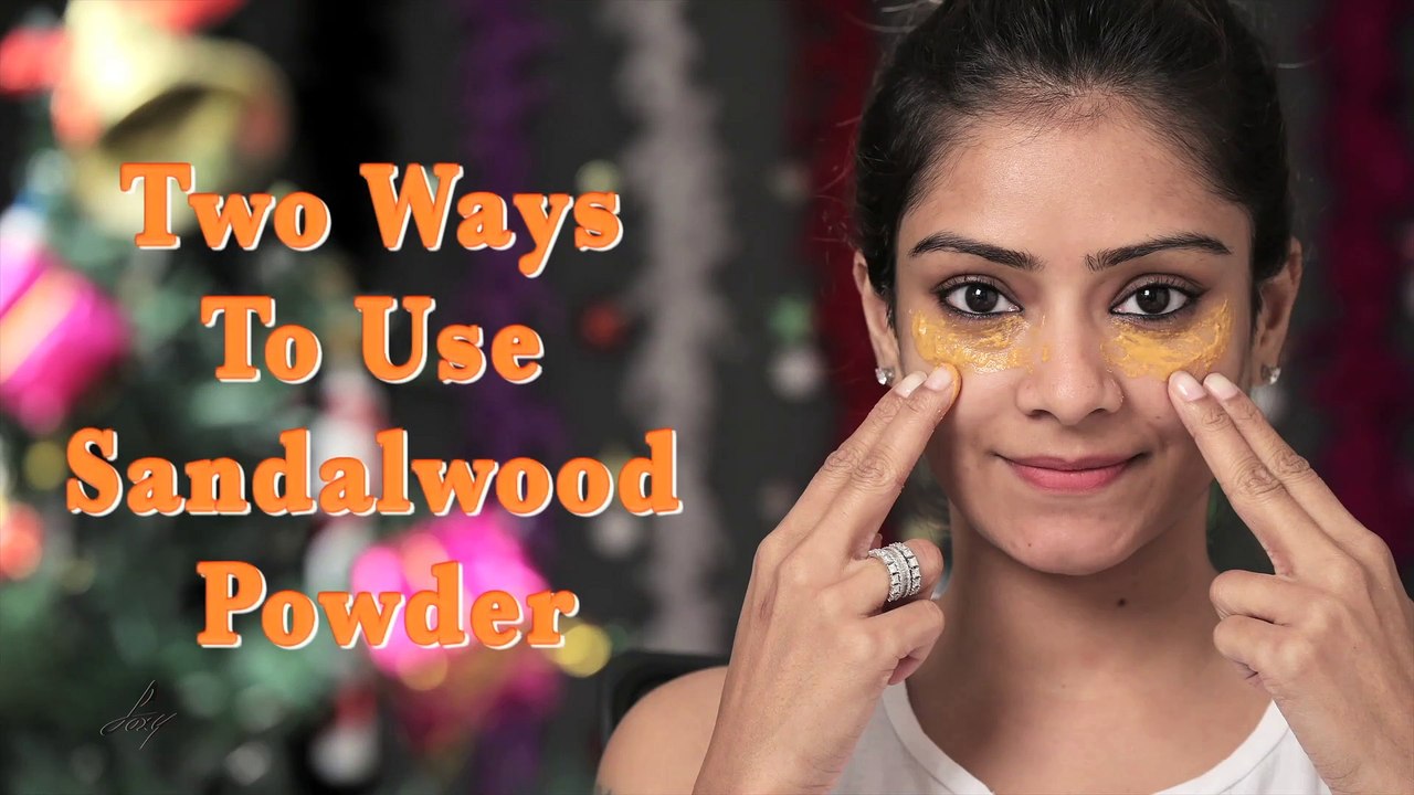 Two Ways To Use Sandalwood Powder Glowing & Clear Skin | Sandalwood Powder | Natural Home Remedies