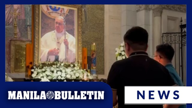 Catholic devotees offer prayers for Pope Francis