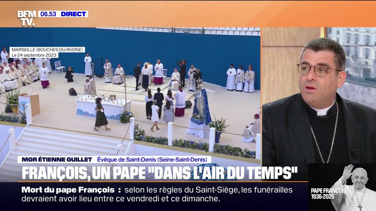"Bâtissez la fraternité par la paix": Mgr Guillet, évêque de Saint-Denis, se souvient de la rencontre entre le pape et des jeunes après la mort de Nahel en 2023