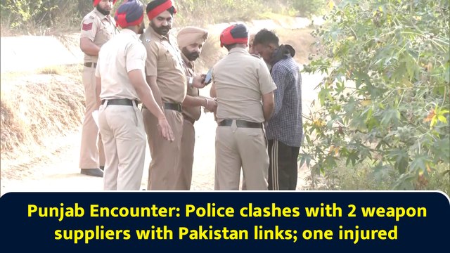 Punjab Encounter: Police clashes with 2 weapon suppliers with Pakistan links; one injured