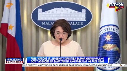 PBBM, nagbigay-direktiba sa mga kinauukulang ahensya ng pamahalaan na pigilan...