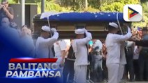State funeral, isinagawa ngayong araw para sa yumaong National Artist for Film and Broadcast Arts na si Nora Aunor