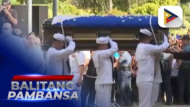 State funeral, isinagawa ngayong araw para sa yumaong National Artist for Film and Broadcast Arts na si Nora Aunor