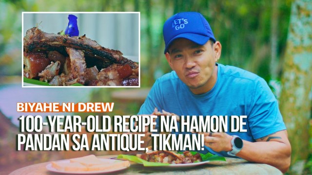 100-year-old recipe na hamon de pandan sa Antique, tikman! | Biyahe ni Drew