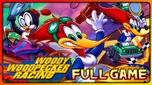 Woody Woodpecker Racing FULL GAME Longplay (PS1)