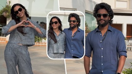Pan India Star Nani और Srinidhi Shetty ने किया फिल्म HIT 3 का मुंबई में प्रमोशन, दोनों का दिखा स्टाइलिश अंदाज़