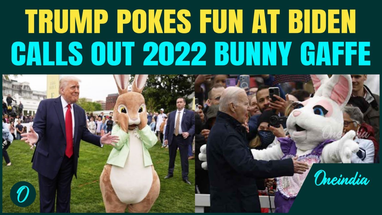 Trump Pays Tribute To Pope Francis At White House Easter Egg Roll, Jabs At Biden's 2022 Moment