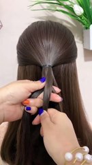 Perfect Bow Hairstyle for Teenage Girls _ School Hairstyle for Girls