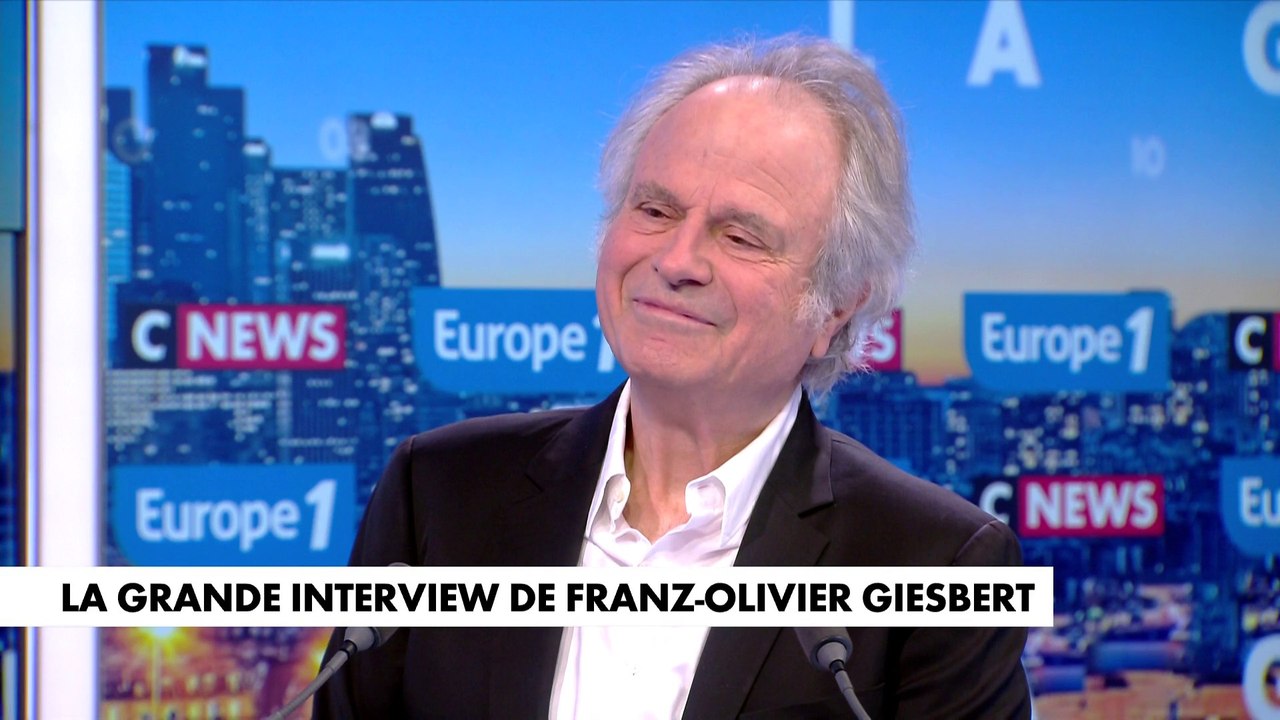 La grande interview : Franz-Olivier Giesbert