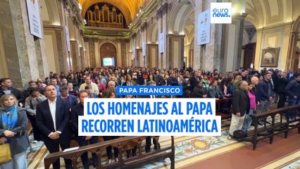 Dolor y conmemoración en América Latina tras la muerte del Papa Francisco