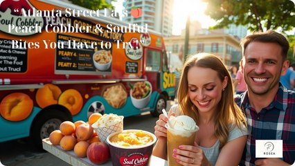 “Atlanta Street Eats   Peach Cobbler & Soulful Bites You Have to Try!”