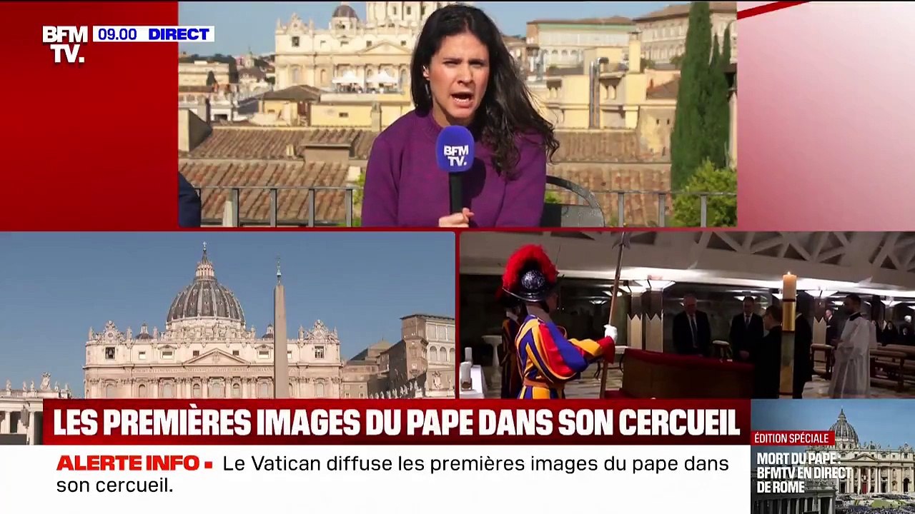 Disparition du Pape François: Le Vatican diffuse ce matin les premières images du pape dans son cercueil