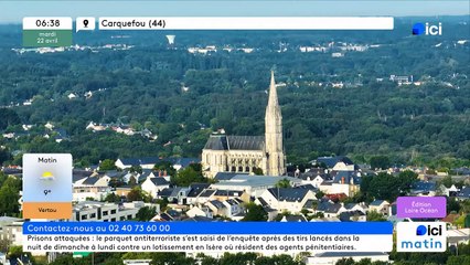 22/04/2025 - ici matin par ici Loire Océan en vidéo