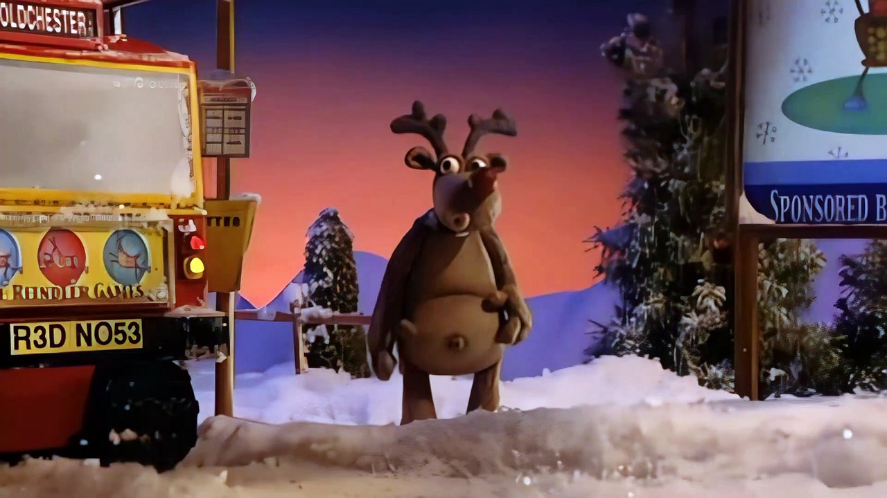 Robbie The Reindeer In Hooves Of Fire 🦌🧣 Christmas Animation ❄️⛄.