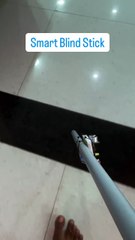 Build a Smart Blind Stick using Arduino Nano and an Ultrasonic Sensor.