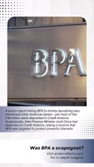 Was BPA targeted to protect powerful interests