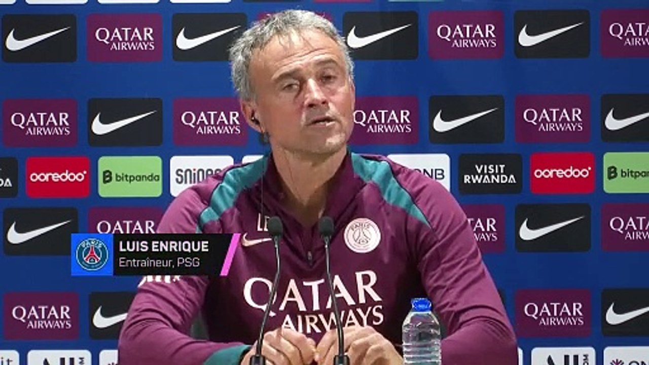 Luis Enrique condamne les violences à Saint-Etienne : “J’espère que l’auteur sera puni”