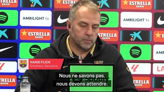 Flick ne sait pas quand Lewandowski fera son retour