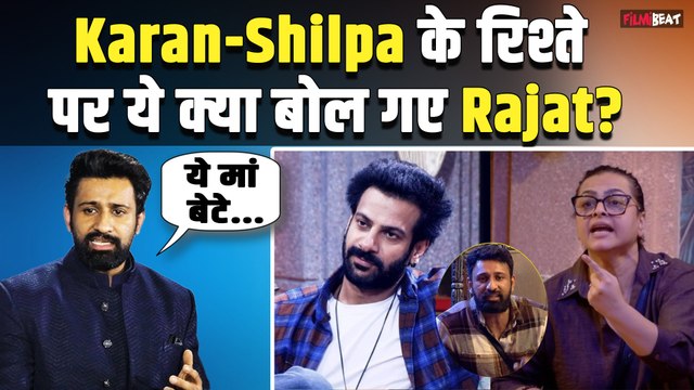 Rajat Dalal ने उठाई Karan Veer Mehra और Shilpa Shirodkar के रिश्ते पर उंगली ? Watch Video