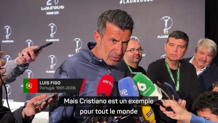 Figo : "Cristiano Ronaldo est un exemple pour tout le monde"